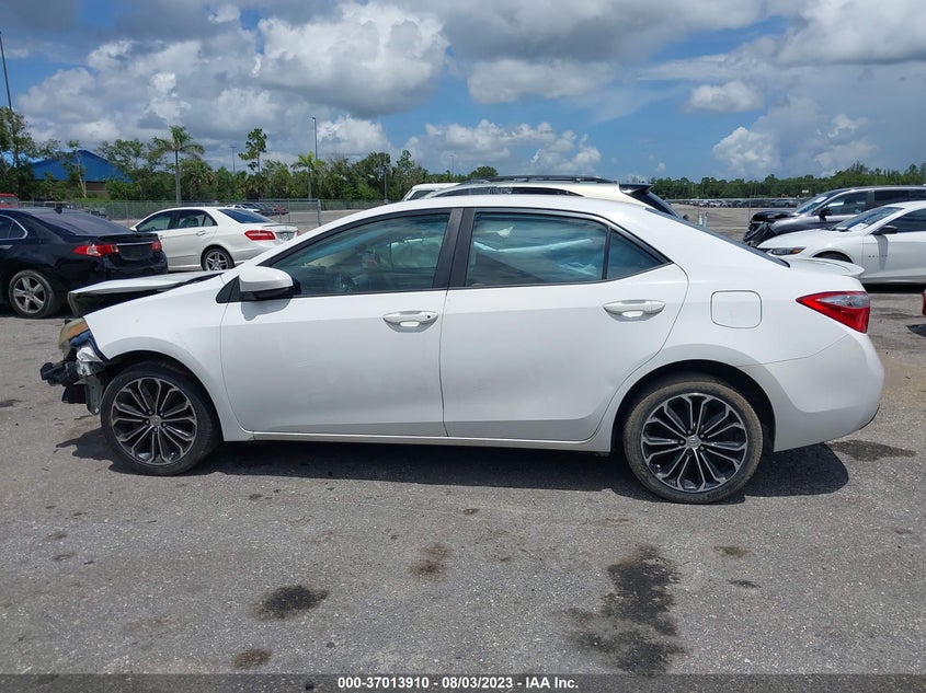 2015 Toyota Corolla L/Le/S/S Plus/Le Plus VIN: 2T1BURHE2FC244670 Lot: 37013910