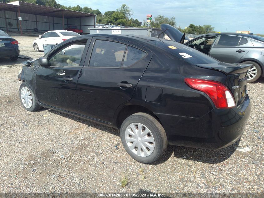 2014 Nissan Versa 1.6 S+ VIN: 3N1CN7AP4EL818069 Lot: 37014203