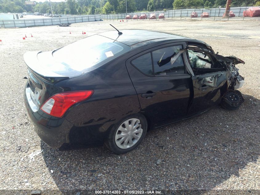 2014 Nissan Versa 1.6 S+ VIN: 3N1CN7AP4EL818069 Lot: 37014203