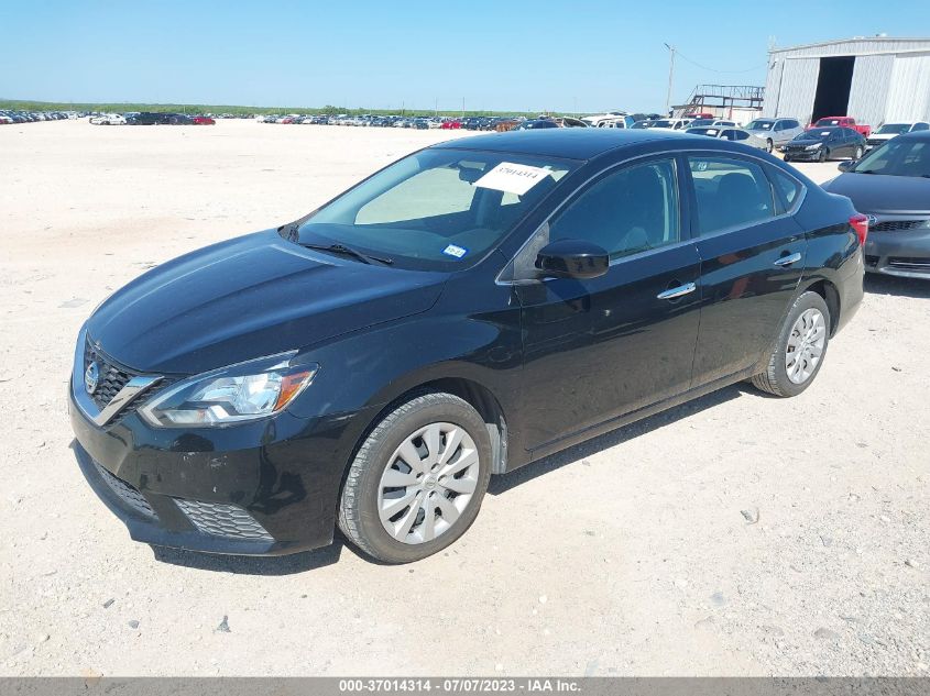 2017 Nissan Sentra Sv VIN: 3N1AB7AP6HY353253 Lot: 37014314