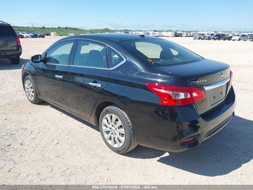 2017 Nissan Sentra Sv VIN: 3N1AB7AP6HY353253 Lot: 37014314