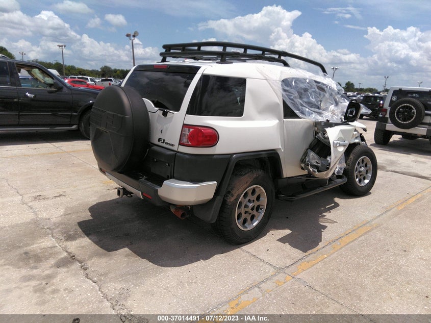 2011 Toyota Fj Cruiser VIN: JTEBU4BF9BK103510 Lot: 37014491