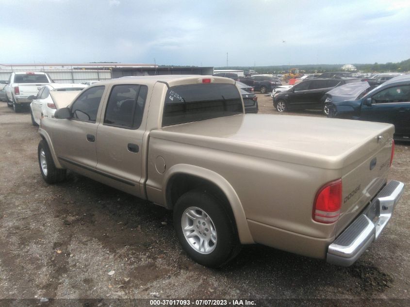 2003 Dodge Dakota Slt VIN: 1D7HL48XX3S315633 Lot: 37017093