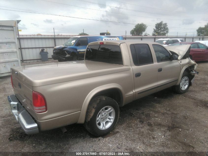 2003 Dodge Dakota Slt VIN: 1D7HL48XX3S315633 Lot: 37017093