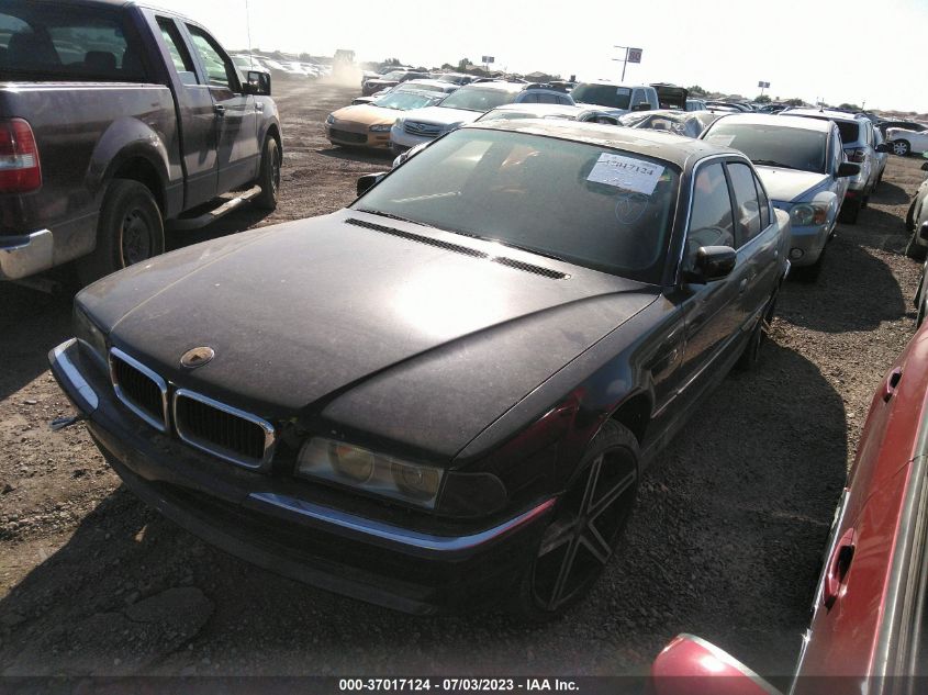 1998 BMW 740Ia VIN: WBAGF8326WDL56055 Lot: 37017124