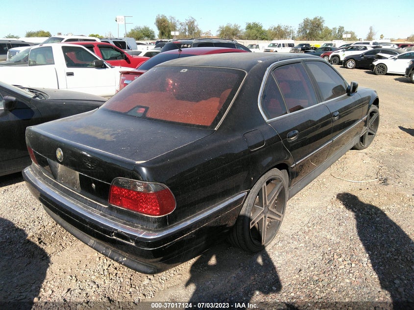 1998 BMW 740Ia VIN: WBAGF8326WDL56055 Lot: 37017124