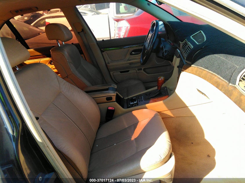 1998 BMW 740Ia VIN: WBAGF8326WDL56055 Lot: 37017124