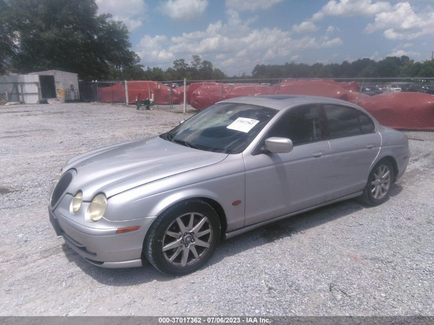 2002 Jaguar S-Type W/Sport VIN: SAJDA03P72GM39957 Lot: 37017362