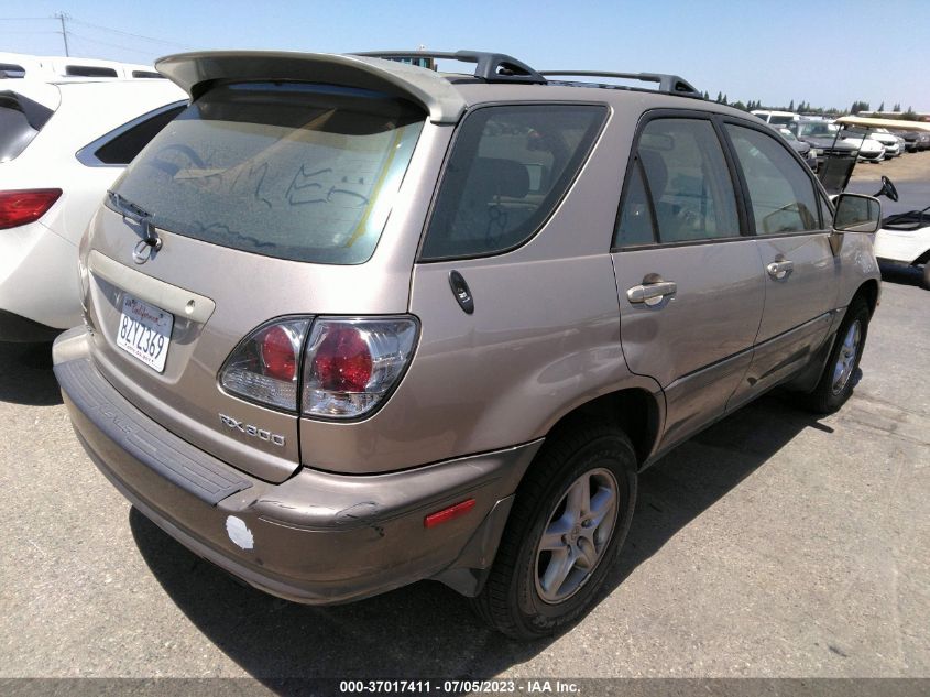 2003 Lexus Rx 300 Base (A4) VIN: JTJHF10U230302451 Lot: 37017411