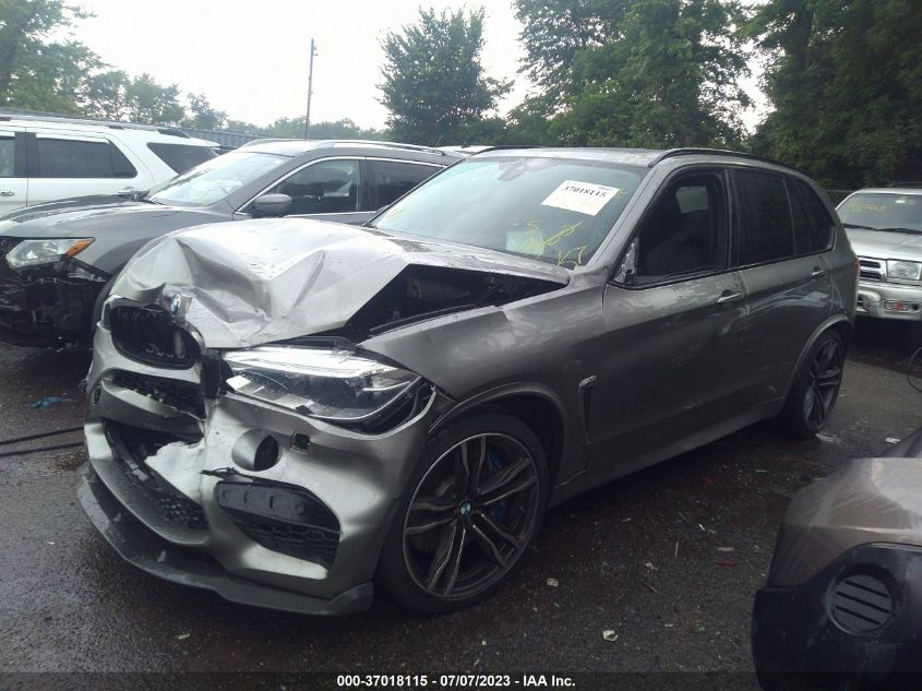 2016 BMW X5 M VIN: 5YMKT6C50G0R78610 Lot: 37018115