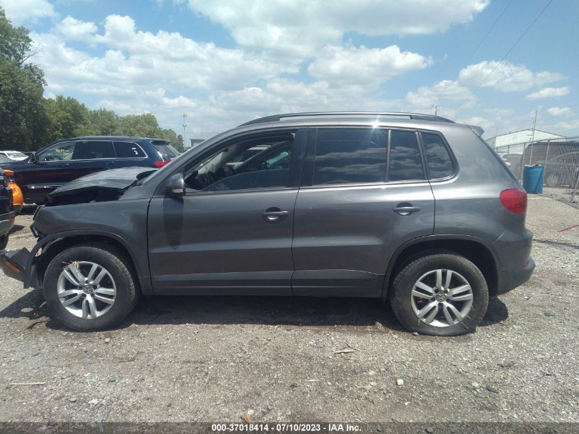 WVGAV7AX5GW613891 2016 Volkswagen Tiguan S