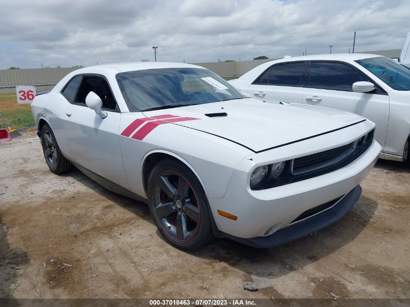 2C3CDYAG7CH232109 2012 Dodge Challenger Sxt