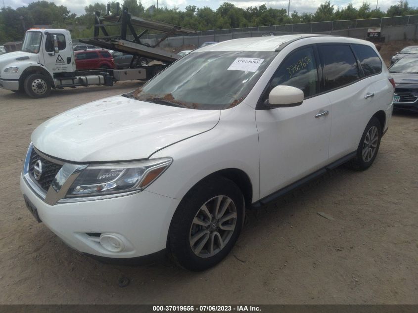 2014 Nissan Pathfinder S VIN: 5N1AR2MM6EC647197 Lot: 37019656