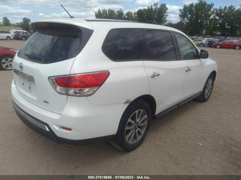 2014 Nissan Pathfinder S VIN: 5N1AR2MM6EC647197 Lot: 37019656