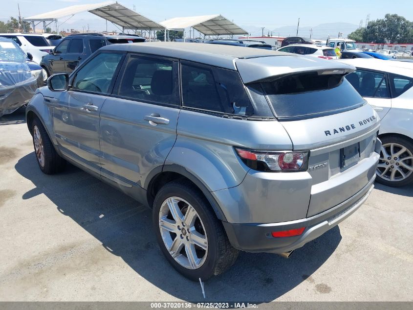 2013 Land Rover Range Rover Evoque Pure Plus VIN: SALVP2BG4DH756034 Lot: 37020136