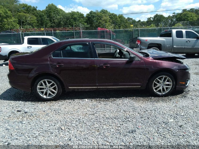 2011 Ford Fusion Sel VIN: 3FAHP0CG3BR209295 Lot: 37021319