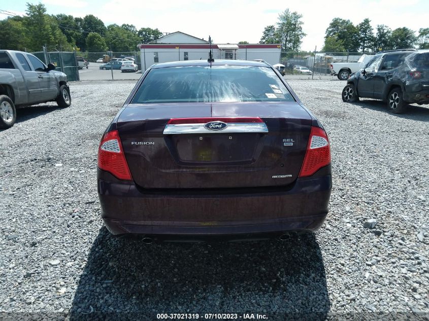 2011 Ford Fusion Sel VIN: 3FAHP0CG3BR209295 Lot: 37021319