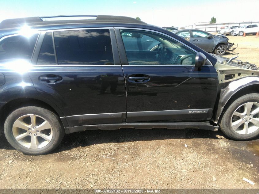 2013 Subaru Outback 2.5I Limited VIN: 4S4BRBKC2D3321510 Lot: 37022132