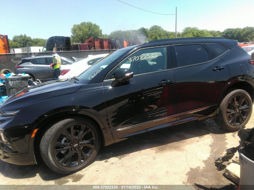 2022 Chevrolet Blazer Awd Rs VIN: 3GNKBKRS3NS220484 Lot: 37022335