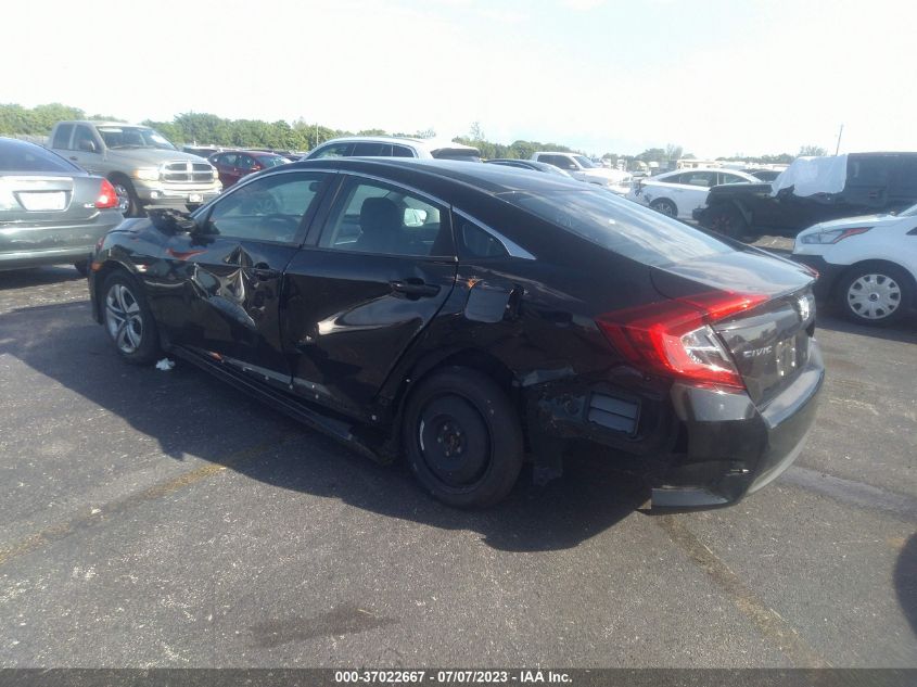 2018 Honda Civic Lx VIN: 19XFC2F5XJE041096 Lot: 37022667