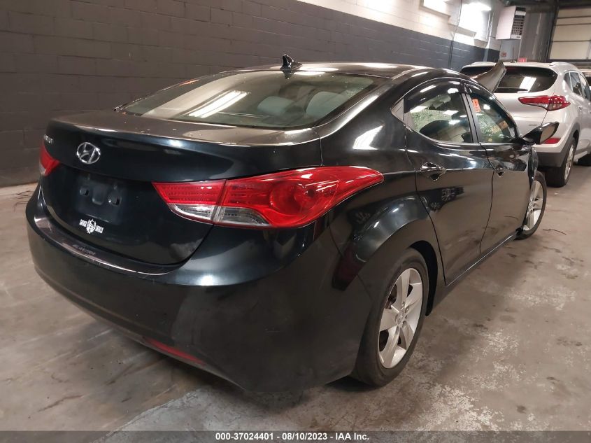 2012 Hyundai Elantra Gls VIN: 5NPDH4AE0CH100862 Lot: 37024401