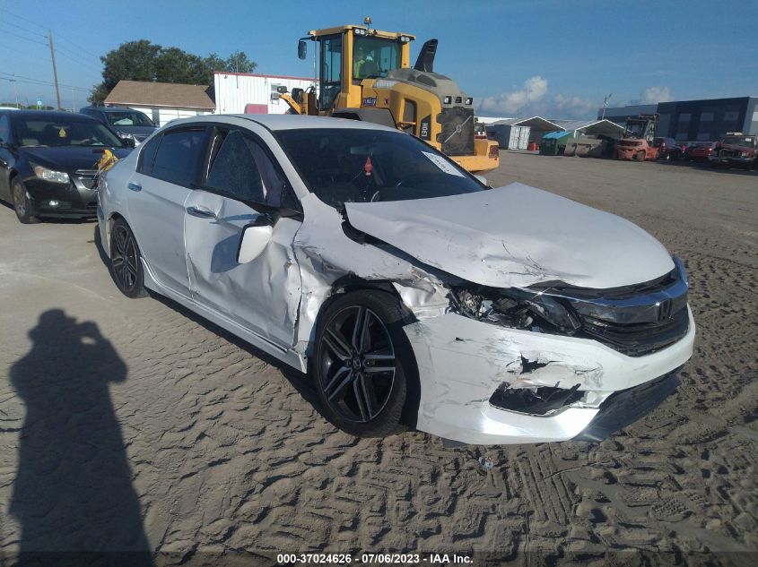 2017 Honda Accord Sport VIN: 1HGCR2F58HA301513 Lot: 37024626