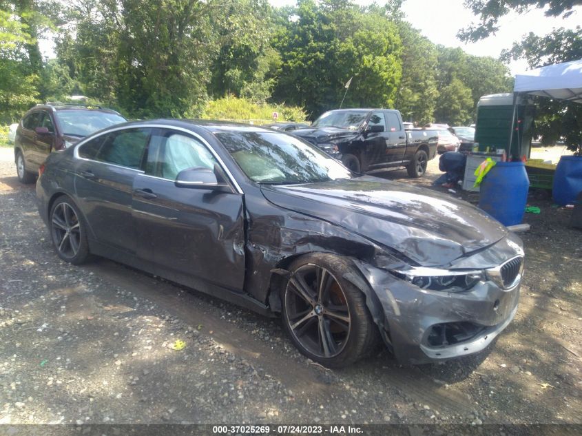 2019 BMW 430I Gran Coupe xDrive VIN: WBA4J3C57KBL06883 Lot: 37025269