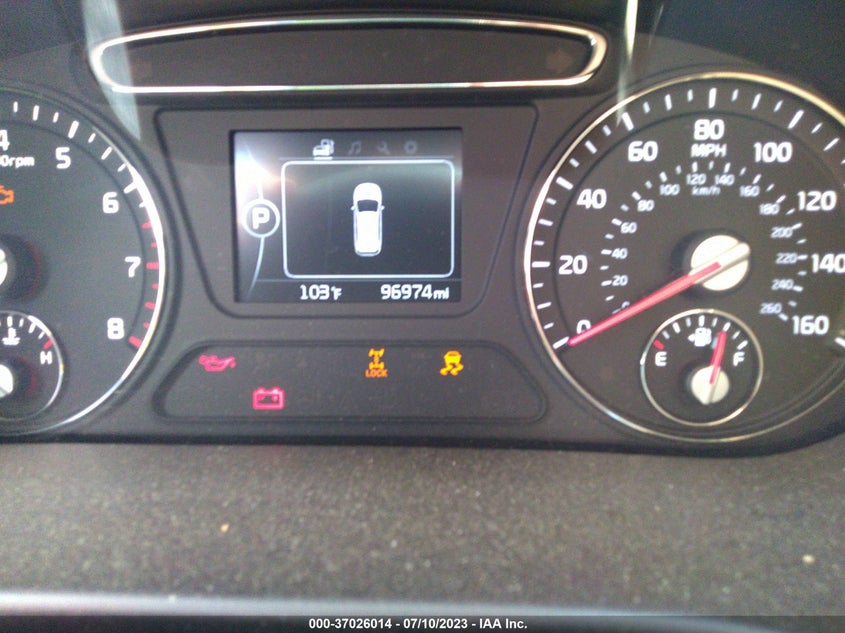 2017 Kia Sorento 2.4L Lx VIN: 5XYPGDA38HG273994 Lot: 37026014