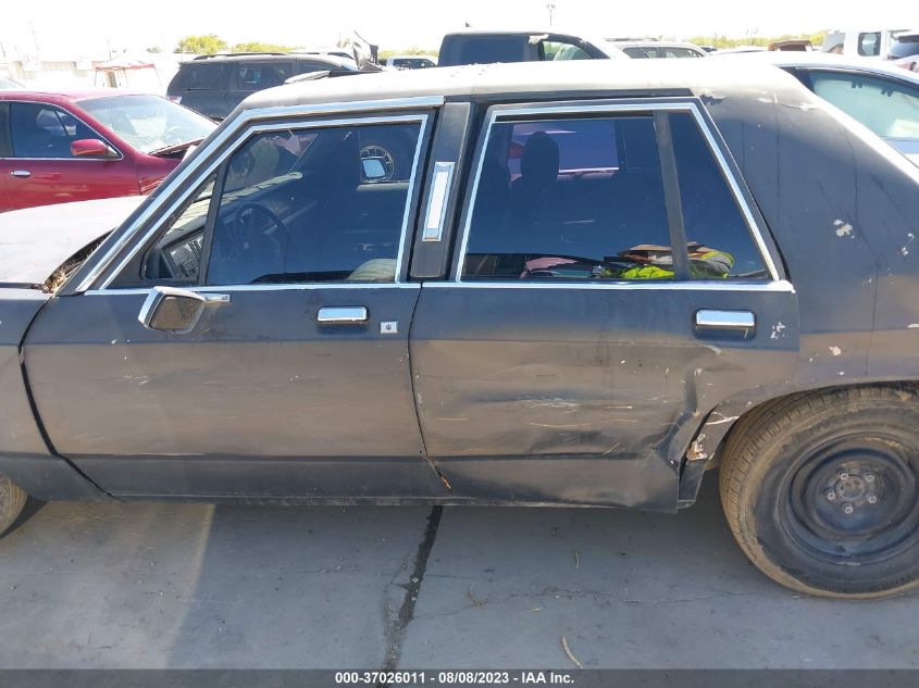 1988 Mercury Grand Marquis Ls VIN: 2MEBM75F0JX654002 Lot: 37026011