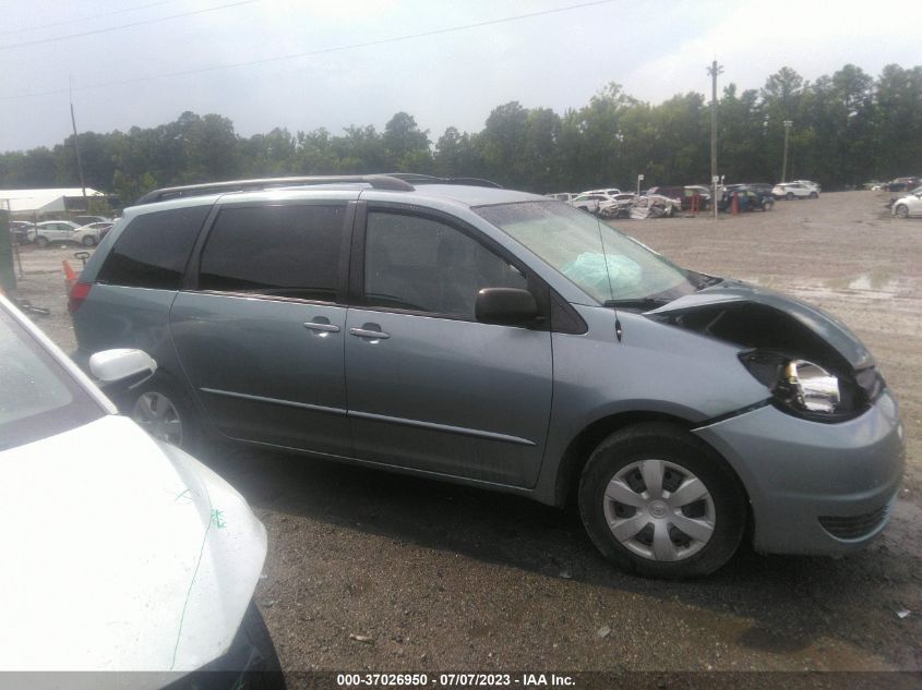 2005 Toyota Sienna Ce/Le VIN: 5TDZA23C65S232032 Lot: 37026950