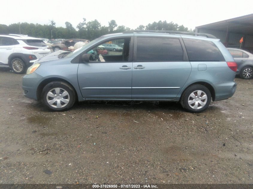 2005 Toyota Sienna Ce/Le VIN: 5TDZA23C65S232032 Lot: 37026950