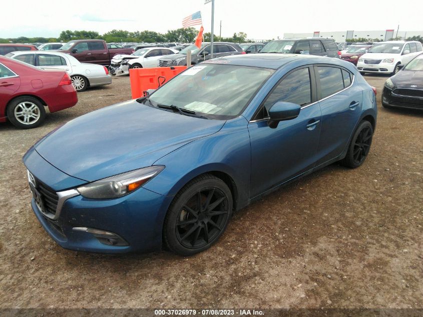 2018 Mazda Mazda3 Grand Touring VIN: 3MZBN1M37JM166063 Lot: 37026979