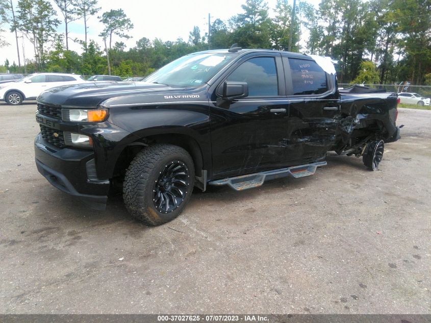 2019 Chevrolet Silverado 1500 Silverado Custom VIN: 3GCPWBEH4KG154040 Lot: 37027625