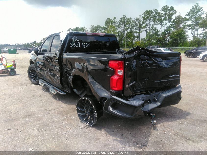 2019 Chevrolet Silverado 1500 Silverado Custom VIN: 3GCPWBEH4KG154040 Lot: 37027625