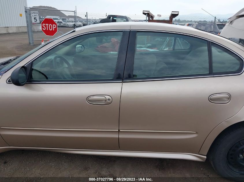 2005 Pontiac Grand Am Se VIN: 1G2NE52E05M236519 Lot: 37027796