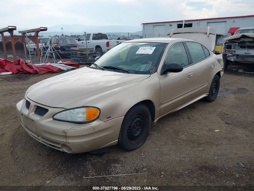 2005 Pontiac Grand Am Se VIN: 1G2NE52E05M236519 Lot: 37027796