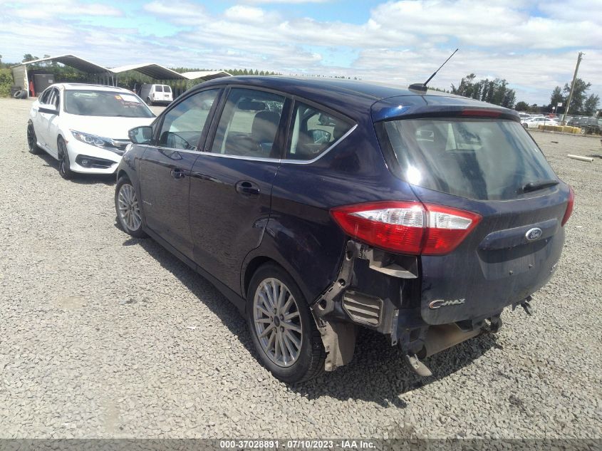 2016 Ford C-Max Hybrid Sel VIN: 1FADP5BU6GL106204 Lot: 37028891