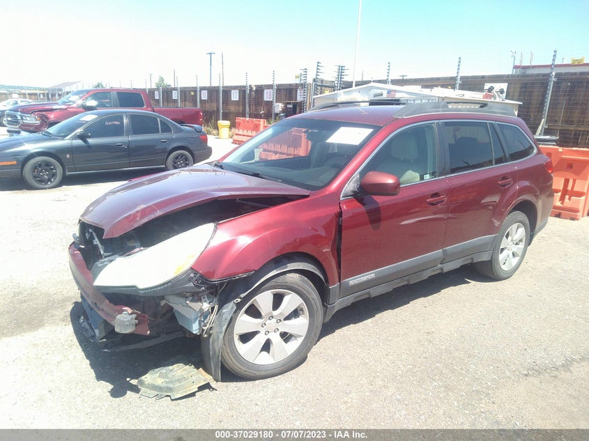 2011 SUBARU OUTBACK auction photo 2