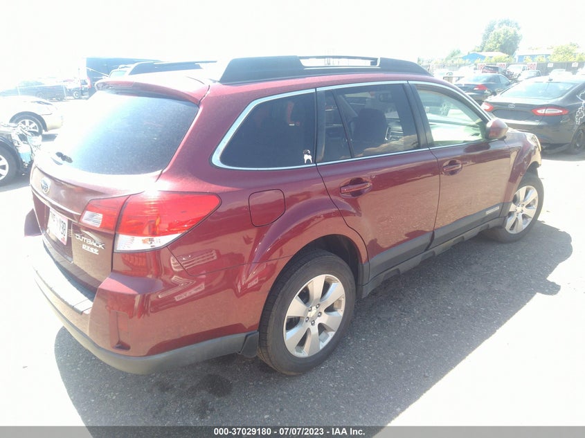2011 SUBARU OUTBACK auction photo 4
