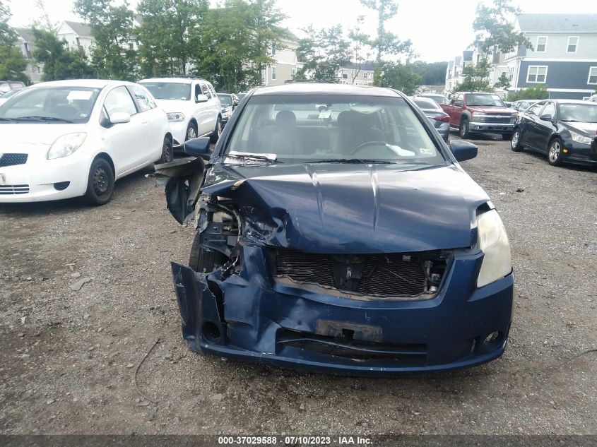 2008 Nissan Sentra 2.0S VIN: 3N1AB61E48L696505 Lot: 37029588