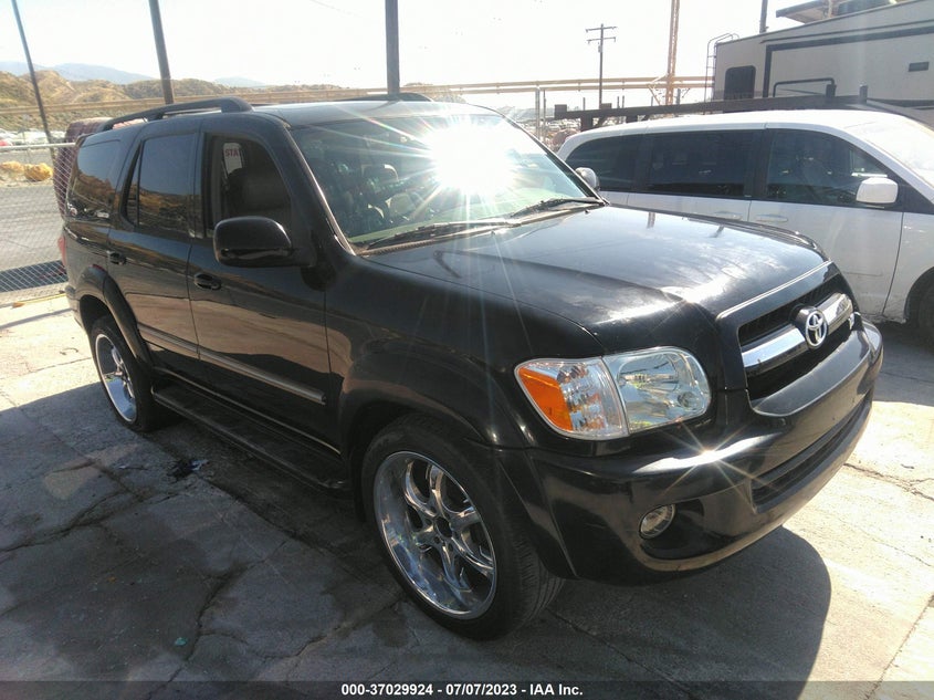 2005 Toyota Sequoia Limited V8 VIN: 5TDZT38A35S259163 Lot: 37029924