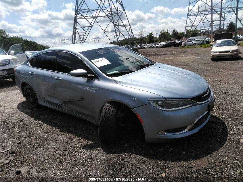 2015 Chrysler 200 Limited VIN: 1C3CCCAB5FN654868 Lot: 37031462