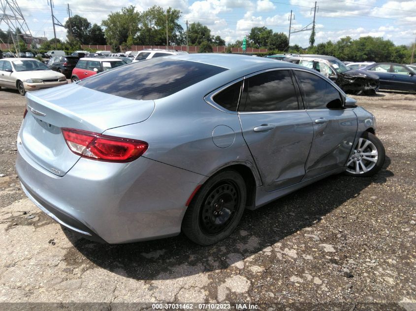 2015 Chrysler 200 Limited VIN: 1C3CCCAB5FN654868 Lot: 37031462