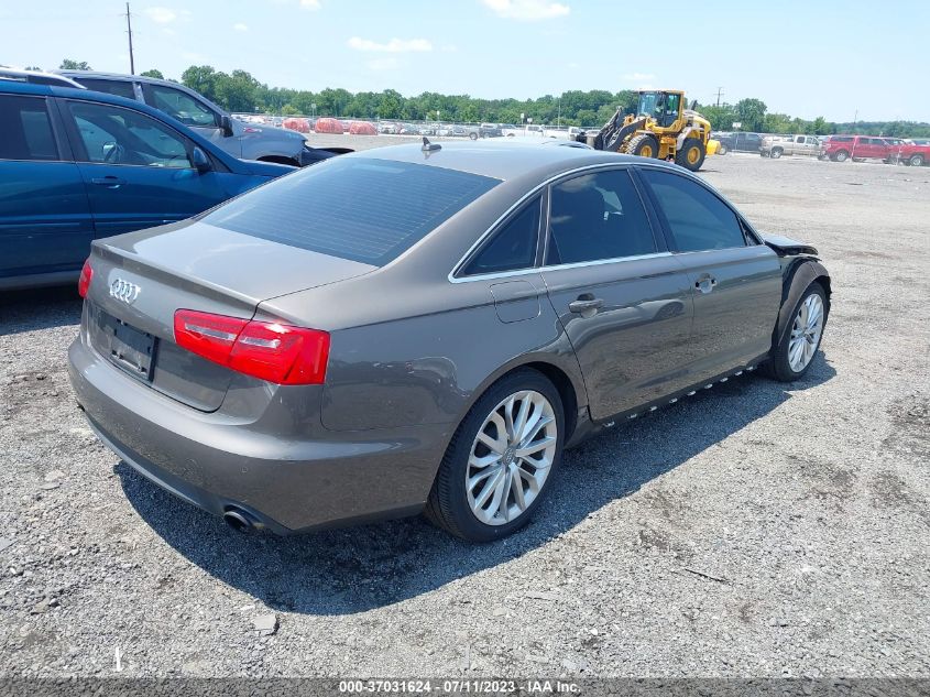 2013 Audi A6 VIN: WAUFFCFC0DN057879 Lot: 37031624