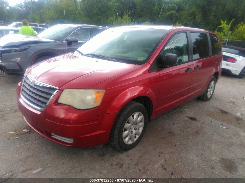 2008 Chrysler Town & Country Lx VIN: 2A8HR44H38R103293 Lot: 37032253