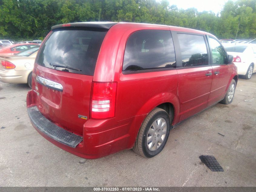 2008 Chrysler Town & Country Lx VIN: 2A8HR44H38R103293 Lot: 37032253