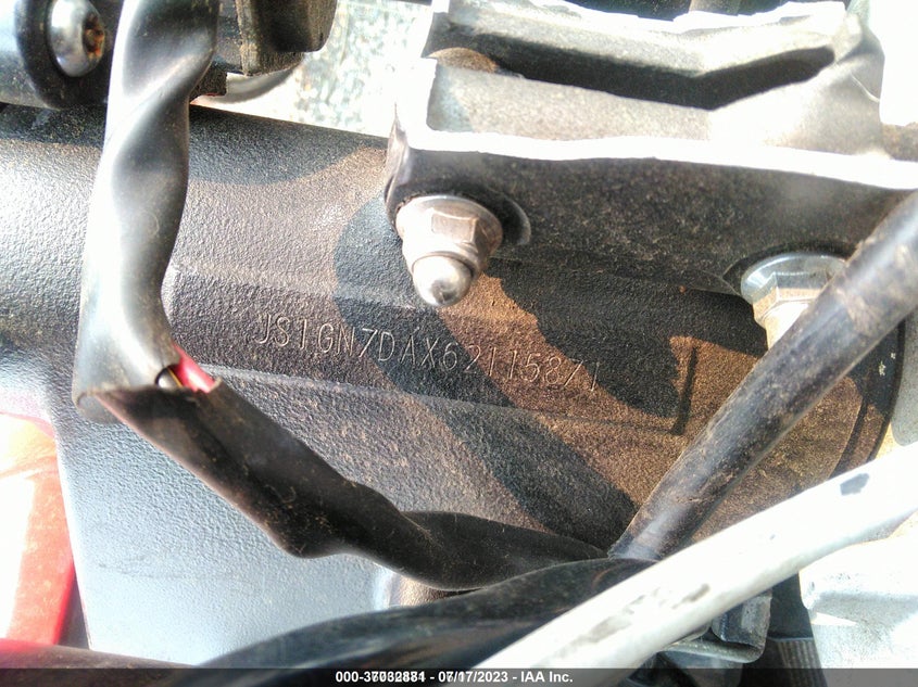 2006 Suzuki Gsx-R600 K6 VIN: JS1GN7DAX62115871 Lot: 37032881