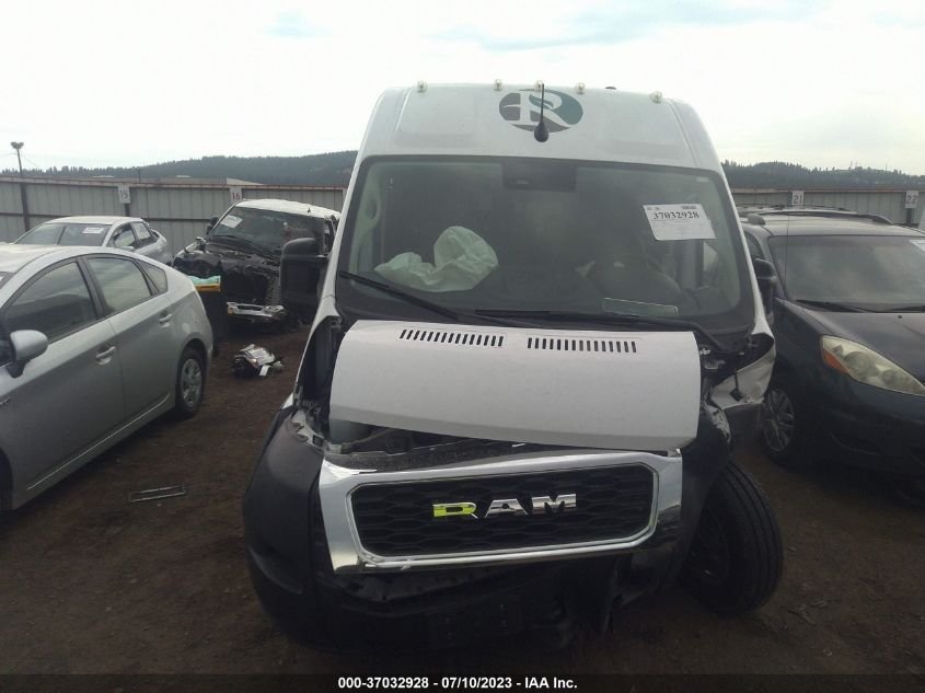 2022 Ram Promaster 3500 Window Van High Roof 159" Wb Ext VIN: 3C6MRVUG4NE111815 Lot: 37032928