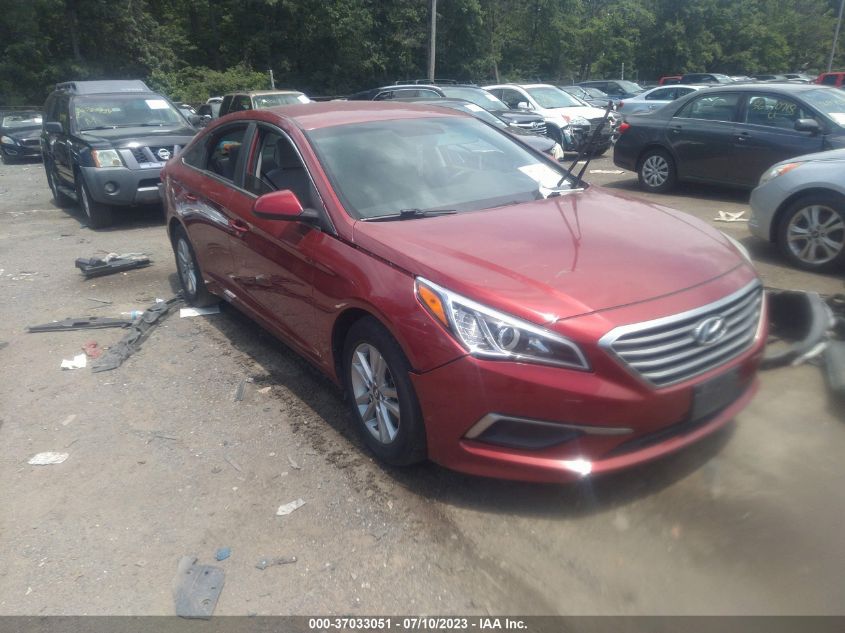 2016 Hyundai Sonata 2.4L Se VIN: 5NPE24AF8GH342707 Lot: 37997662