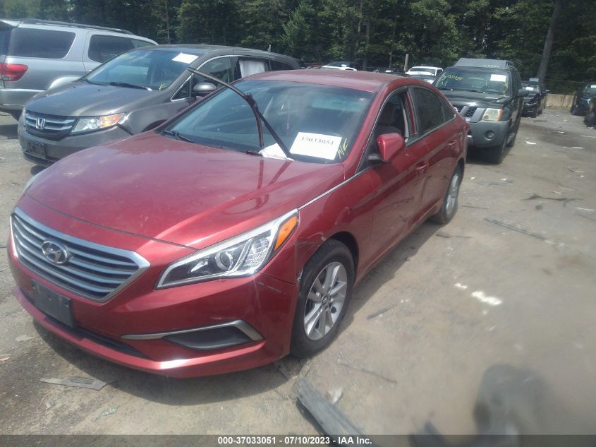 2016 Hyundai Sonata 2.4L Se VIN: 5NPE24AF8GH342707 Lot: 37997662